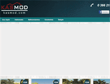 Tablet Screenshot of kasmod.com